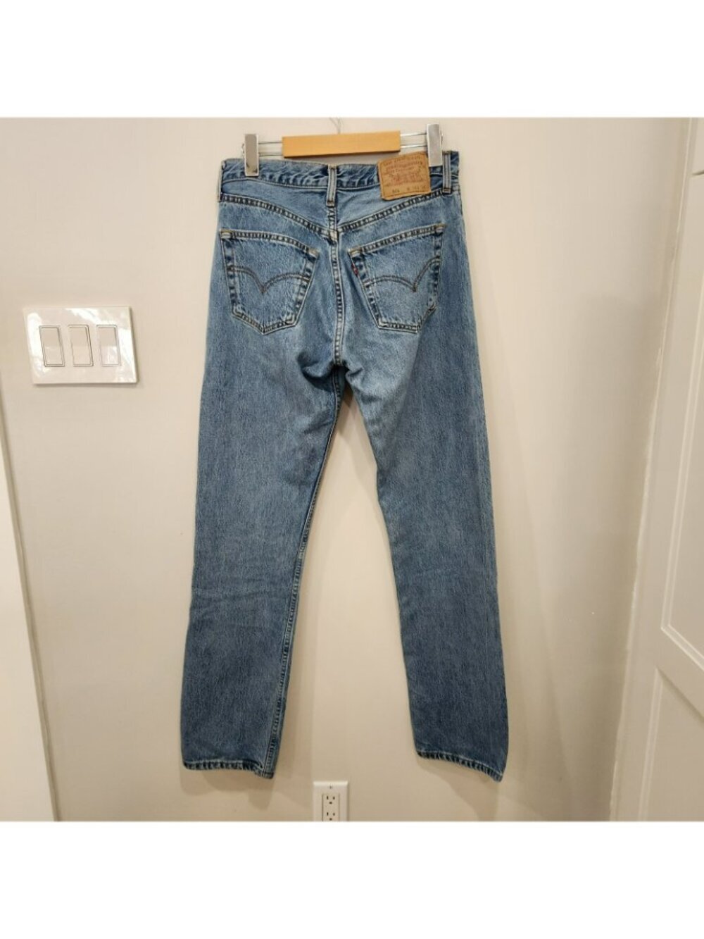 Vintage 90s Levi's 501xx Jeans Men's 30x34 Made In Canada Blue Straight Leg 1993 - Picture 2 of 14